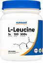 Nutricost Pure L-Leucine Powder 500 gramos