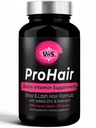 VWS Biotina 10,000 mcg Suplemento dietético w/Zinc &amp; Selenium para promover el crecimiento del cabello delgado, uñas más fuertes &amp; piel sana para mujeres y hombres, 120 cápsulas veganos